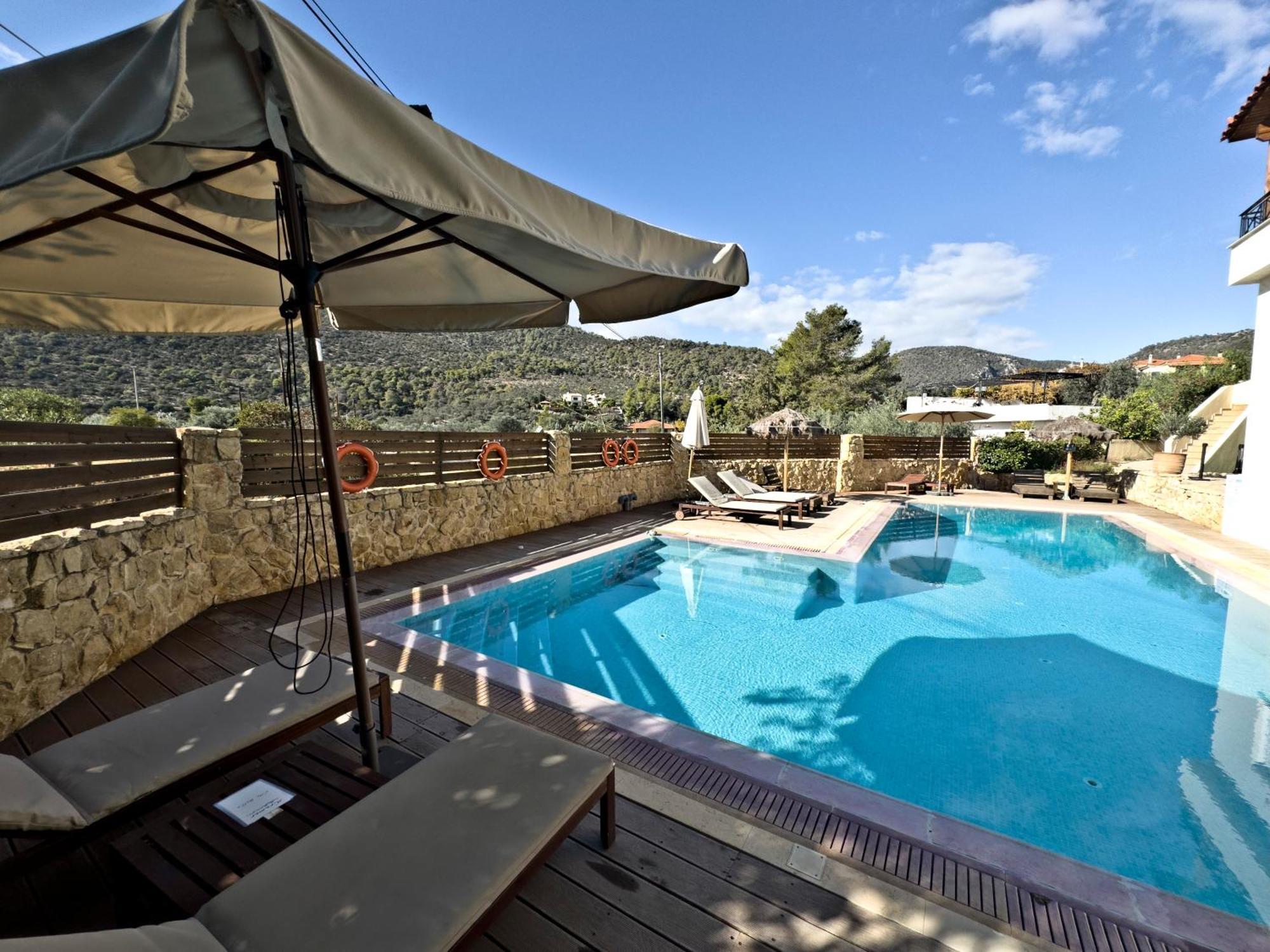Miramar Complex - Korfos Villa Exterior photo