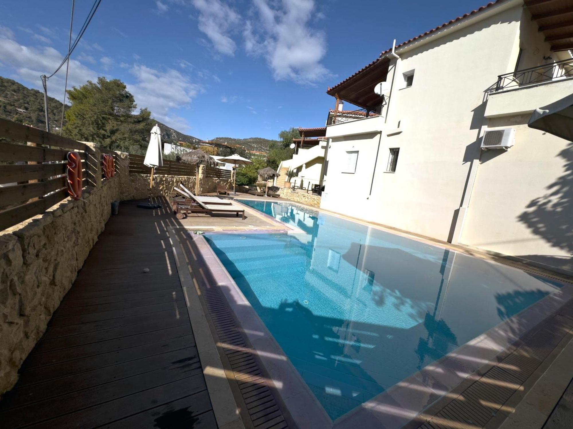 Miramar Complex - Korfos Villa Exterior photo