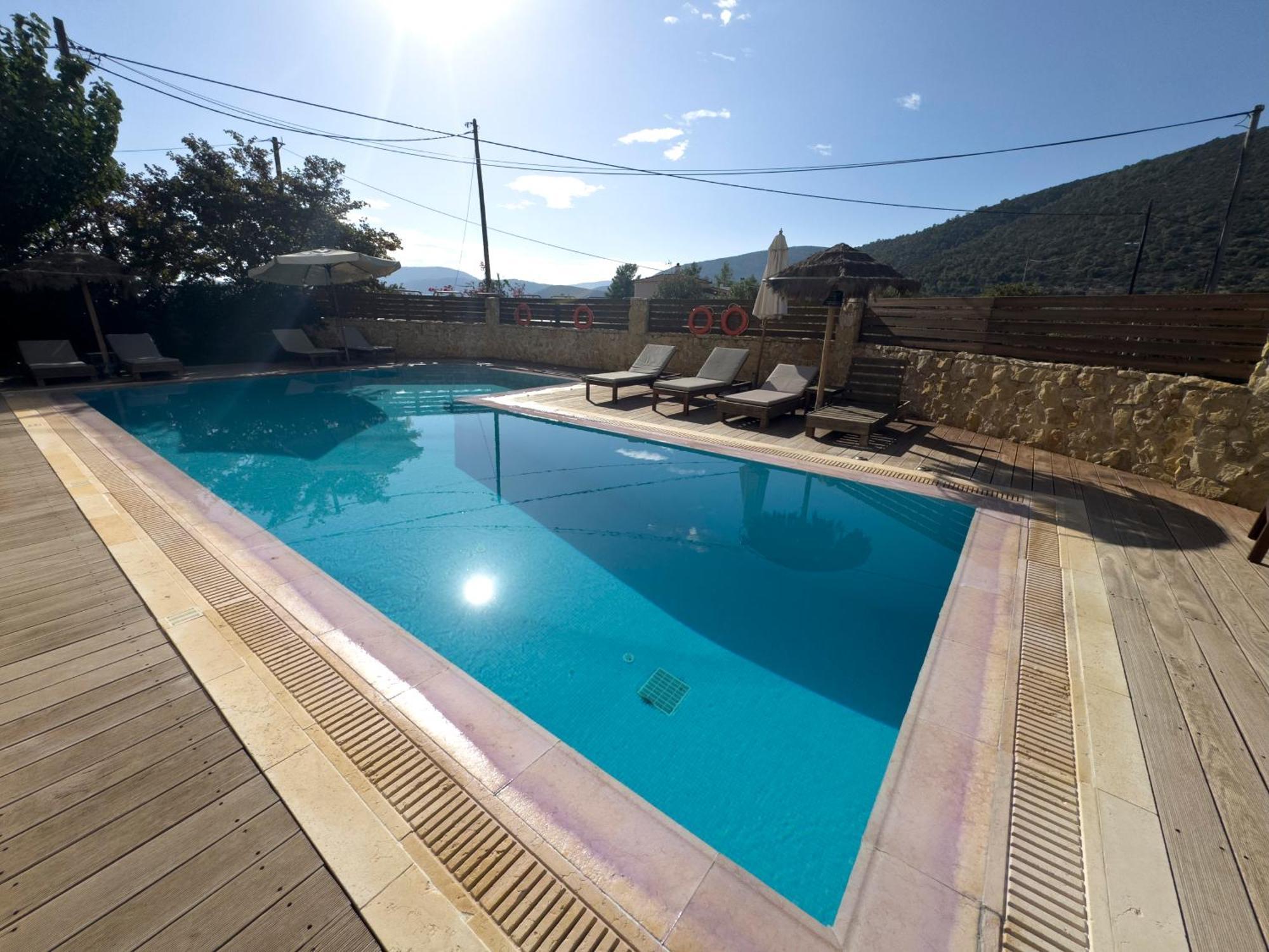 Miramar Complex - Korfos Villa Exterior photo